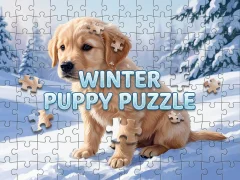 Spil Winter Pets Puzzle online