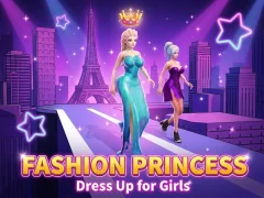 Spil Fashion Princess Dress Up for Girls online