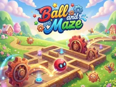 Spil Ball and Maze online