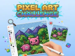 Spil Repeat Pixel Art online