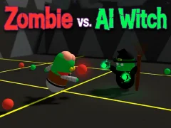 Spil Zombie vs. AI Witch online