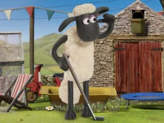Spil Shaun The Sheep Baahmy Golf online