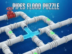 Spil Pipes Flood Puzzle online