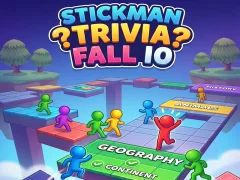 Spil Stickman Trivia Fall IO online