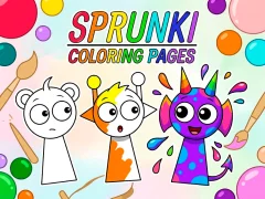 Spil Sprunki Coloring Pages online