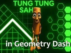Spil Tung Tung Sahur in Geometry Dash online