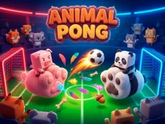 Spil Animal Paws Pong online