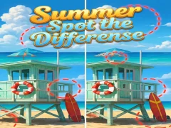 Spil Summer Spot the Differense online