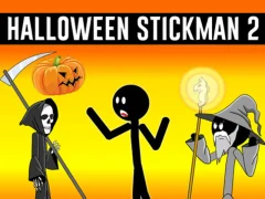 Spil Halloween Stickman 2 online