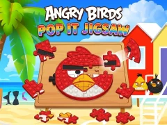 Spil Angry Birds Pop It Jigsaw online