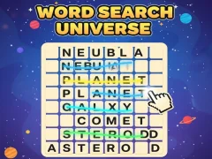 Spil Word Search: Universe online