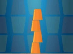 Spil Cups Tower Builder online