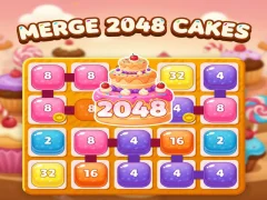 Spil Merge 2048 cakes online