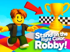 Spil Stand on the Right Color, Robby! online