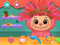 Spil Labubu Hair Salon online