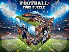 Spil Football Cube Puzzle online