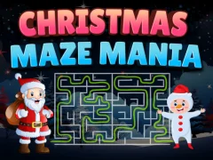 Spil Christmas Maze Mania online