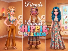 Spil Friends Hippie Trends online