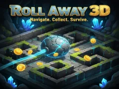 Spil Roll Away 3D online