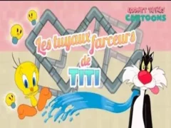 Spil Looney Tunes Cartoons Les tuyaux farceurs de Titi online
