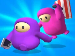 Spil Fall Heroes Fun Guys Run online