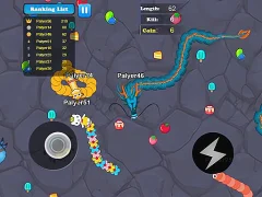 Spil Greedy Snake Multiplayer Duel online