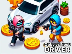 Spil Obby vs Noob Driver online