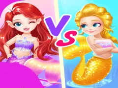Spil Mermaid Paper Doll Dress Up online