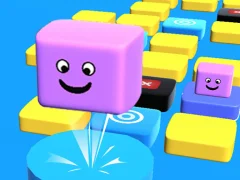 Spil Jump Stacky Cube 3D online