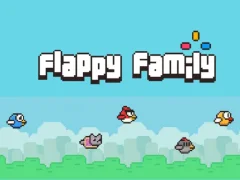 Spil Flappy Family online