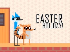 Spil Mordecai and Rigby Easter Holiday online