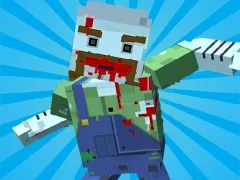 Spil Blocky Gun Warfare Zombie online