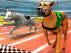Spil Dogs 3D Races online