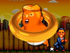 Spil Tappy Flappy Trump online