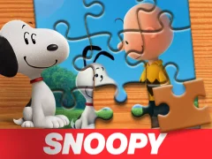 Spil Snoopy Jigsaw Puzzle online
