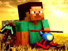 Spil Minecraft Helicopter Adventure online