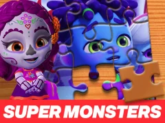 Spil Super Monsters Jigsaw Puzzle online