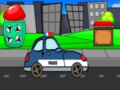 Spil Police Car Escape online