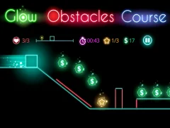 Spil Glow obstacle course online