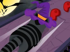 Spil Halloween Run Cat Evolution online