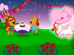 Spil Hippo Valentine's Cafe online