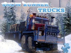 Spil Snow Runner Trucks Jigsaw online