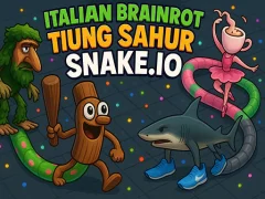 Spil Italian Brainrot Tung Sahur Snake.io online