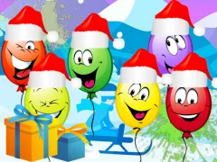 Spil Christmas Balloons Bursting online