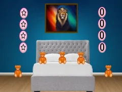 Spil Blue House Escape 3 online