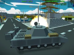 Spil Blocky wars vehicle shooting multiplayer online