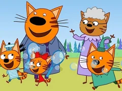 Spil Cat Family Educational Games online
