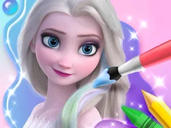 Spil Coloring Book For Elsa online