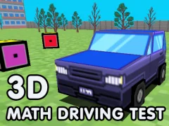 Spil 3D Math Driving Test online