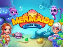 Spil Merge Mermaids online